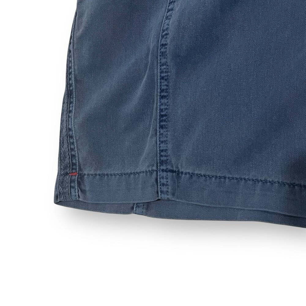 NWT Xirena Wyatt Shorts Sz M High Rise Elastic Waist Drawstring Washed Blue $209 - Picture 8 of 11